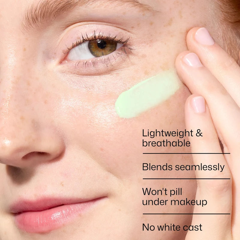 UV Skin Recovery Red Color Correcting Face Sunscreen