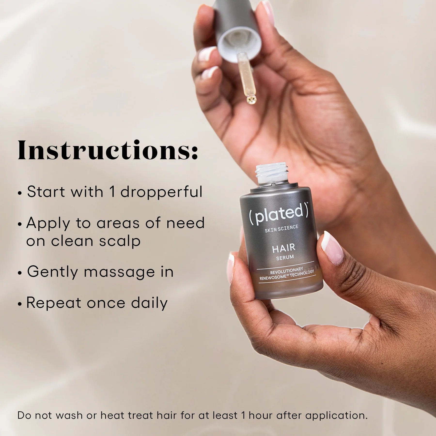( plated )™ HAIR Serum